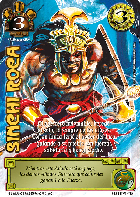 Sinchi Roca (Kit Racial Guerrero 2025)