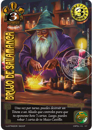Brujo de Salamanca (Kit Racial Chamán 2025)