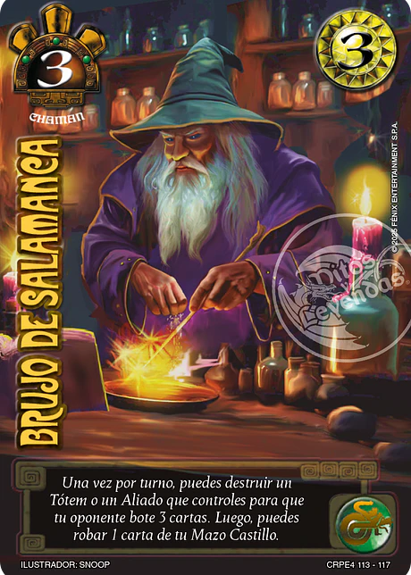 Brujo de Salamanca (Kit Racial Chamán 2025)