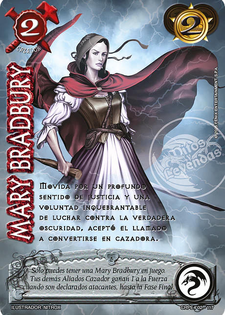 Mary Bradbury (Kit Racial Cazador 2025)