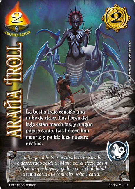Araña Troll (Kit Racial Abominación 2025)