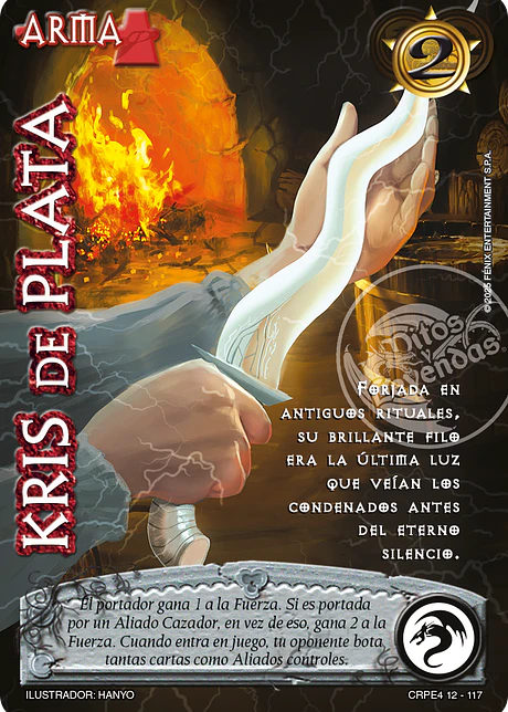 Kris de Plata (Kit Racial Cazador 2025)