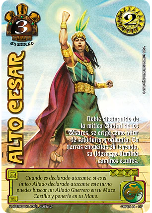 Alto Cesar (Kit Racial Guerrero 2025)