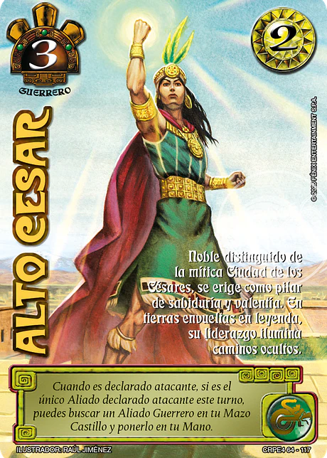 Alto Cesar (Kit Racial Guerrero 2025)