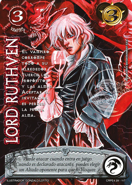 Lord Ruthven (Kit Racial Vampiro 2025)