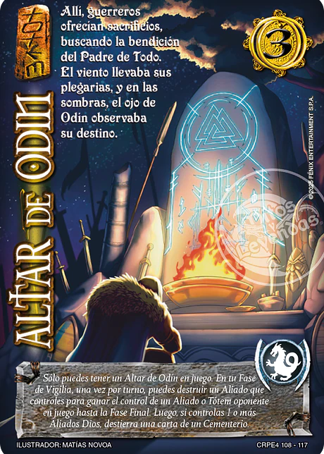 Altar de Odin (Kit Racial Dios 2025)