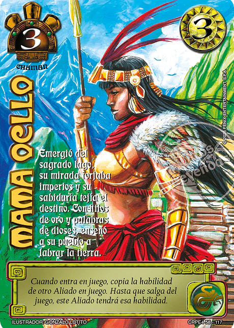 Mama Ocllo (Kit Racial Chamán 2025)