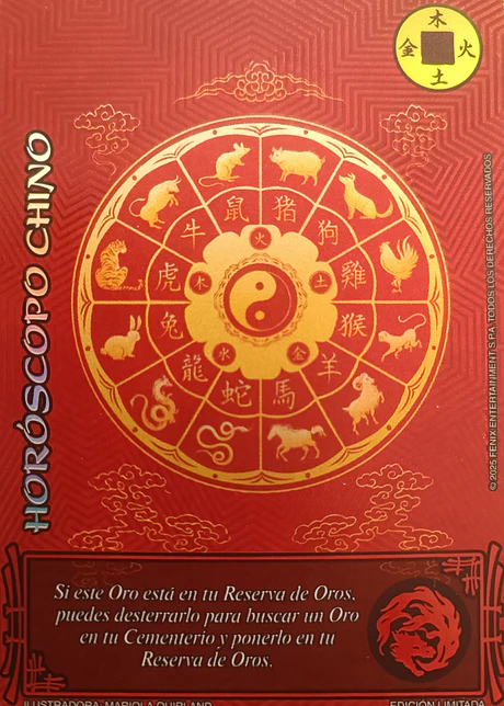 Horóscopo Chino (Full Art Premium)
