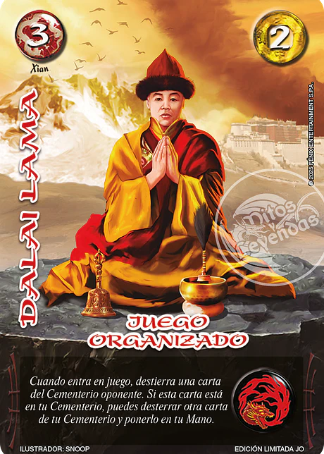 Dalai Lama (Promocional - JO)
