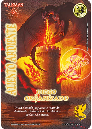 Aliento Ardiente (Promocional - JO)