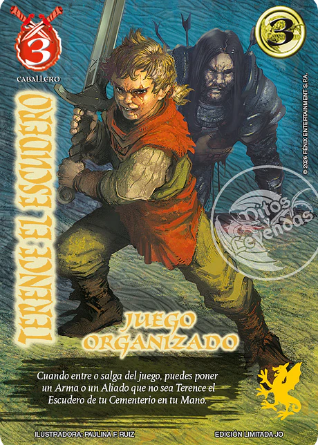 Terence el Escudero (Juego Organizado)