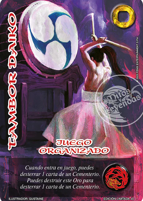 Tambor Daiko (Promocional - JO)