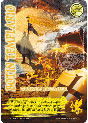 Botin Templario (Promocional - Premier)