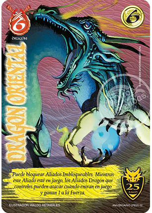 Dragón Oriental (Aniversario 25 años)