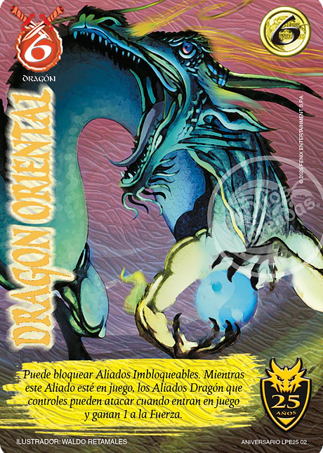Dragón Oriental (Aniversario 25 años)
