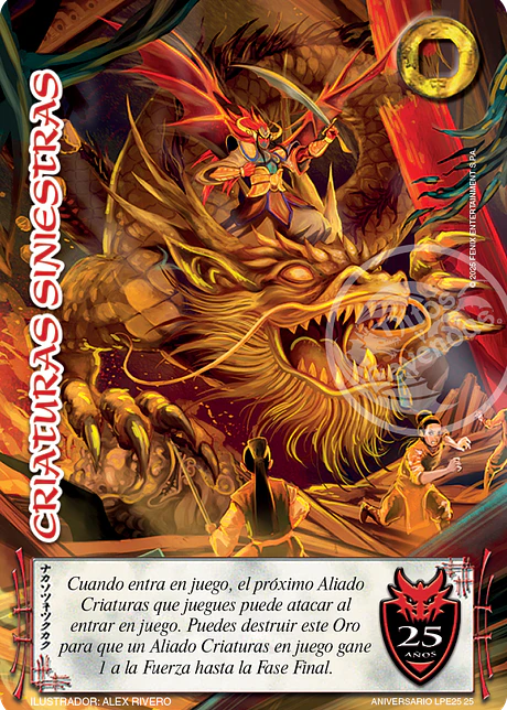 Criaturas Siniestras (Aniversario 25 Años)