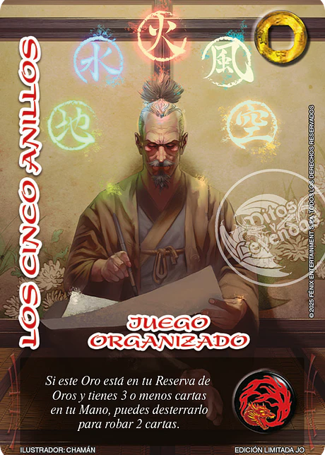 Los Cinco Anillos (Juego Organizado)