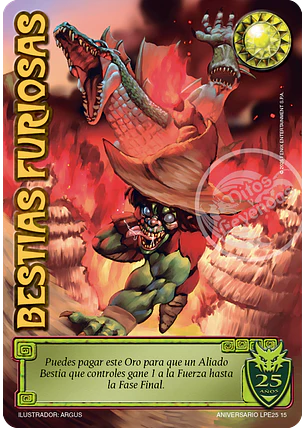 Bestias Furiosas (Aniversario 25 años)