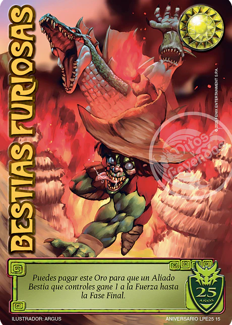 Bestias Furiosas (Aniversario 25 años)