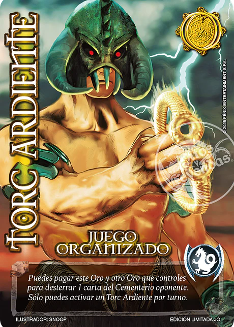 Torc Ardiente (Juego Organizado)