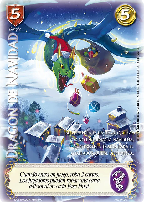 Dragon de Navidad (Navidad 2022)
