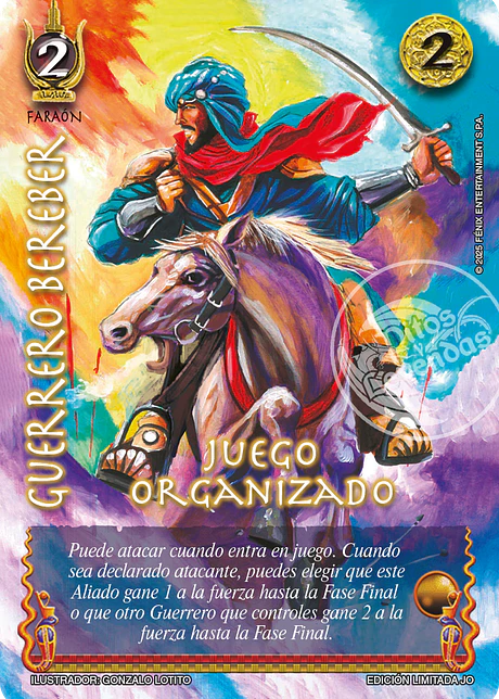 Guerrero Bereber (Juego Organizado)