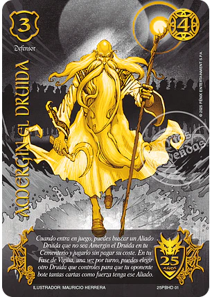 Amergin el Druida (Promocional 25 Años)