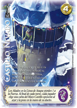 Castillo Nevado (Navidad 2022)