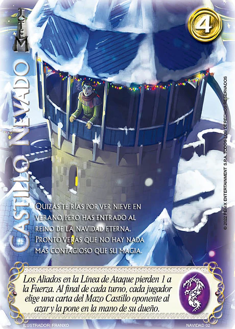 Castillo Nevado (Navidad 2022)