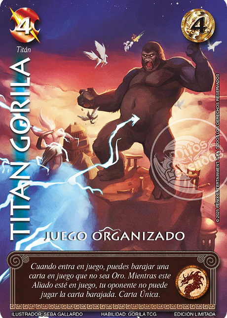 Titán Gorila (Juego Organizado)