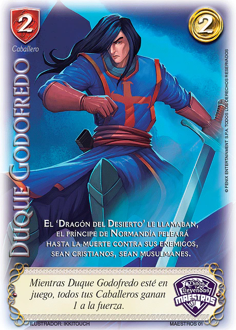 Duque Godofredo (Arte Alternativo) (Torneo Maestros Espada Sagrada)