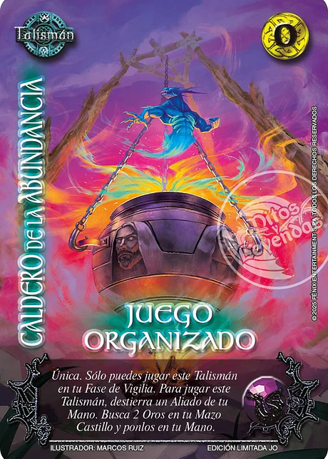Caldero de la Abundancia (Juego Organizado)