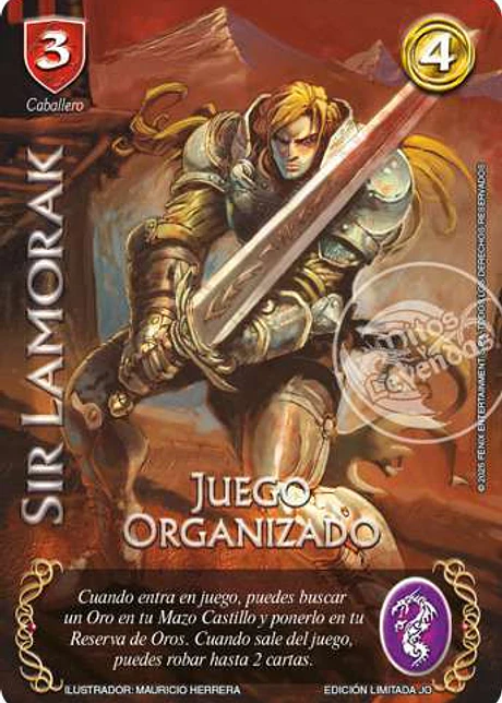 Sir Lamorak (Juego Organizado)