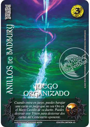 Anillos de Badbury (Juego Organizado)