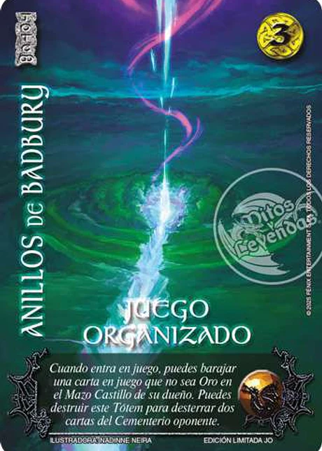 Anillos de Badbury (Juego Organizado)