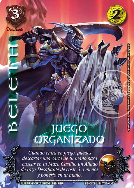 Beleth (Juego Organizado)