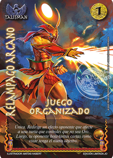 Relámpago Arcano (Juego Organizado)