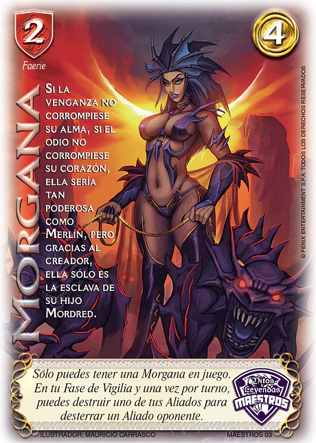 Morgana (Arte Alternativo) (Torneo Maestros Espada Sagrada)