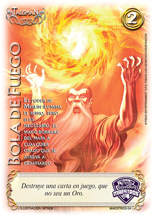 Bola de Fuego (Arte Alternativo) (Torneo Maestros Espada Sagrada)