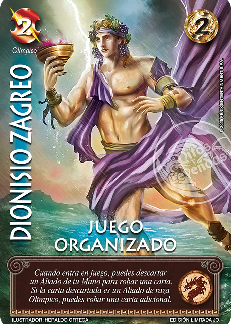 Dioniosio Zagreo (Juego Organizado)