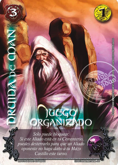 Druida de Man (Juego Organizado)