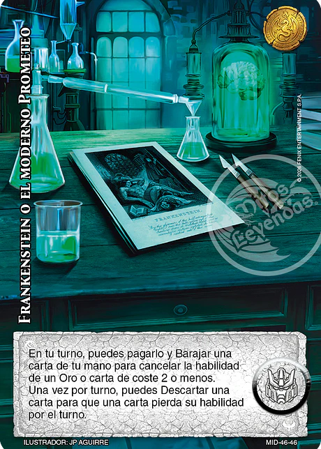 Frankenstein o el Moderno Prometeo (Preconstruido Dragón)