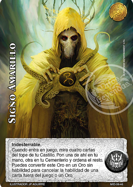 Signo Amarillo (Preconstruido Dragón)