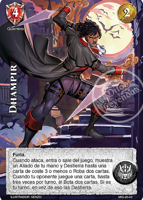 Dhampir (Preconstruido Guerrero)