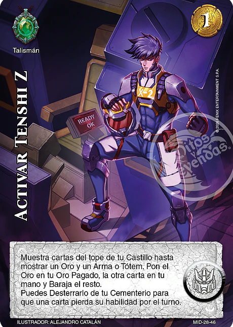 Activar Tenshi Z (Preconstruido Dragón)