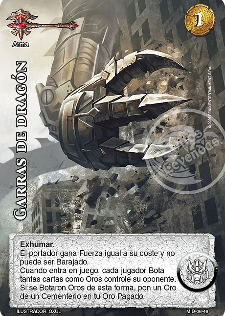 Garras de Dragón (Preconstruido Dragón)