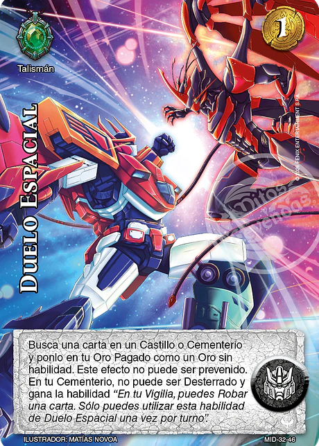 Duelo Espacial (Preconstruido Dragón)