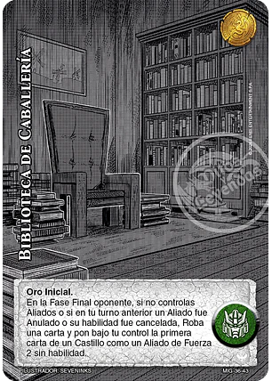 Biblioteca de Caballería (Preconstruido Guerrero)