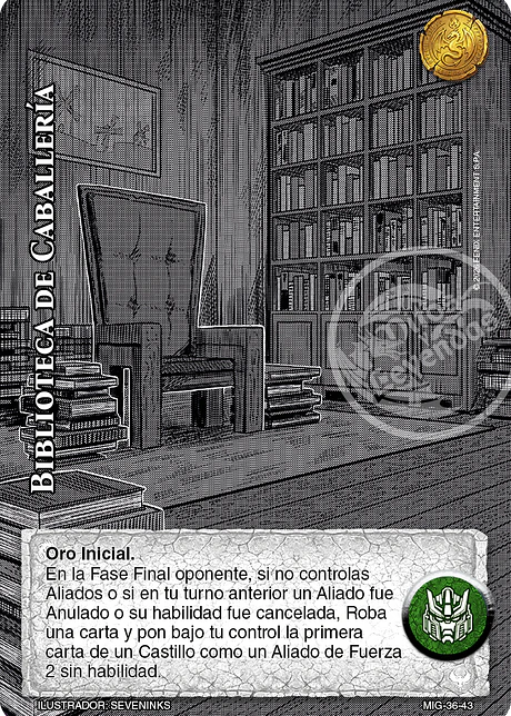 Biblioteca de Caballería (Preconstruido Guerrero)