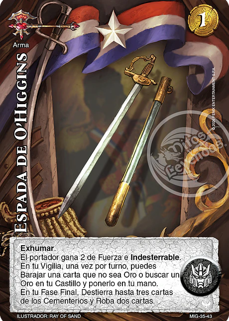 Espada de O'higgins (Preconstruido Guerrero)